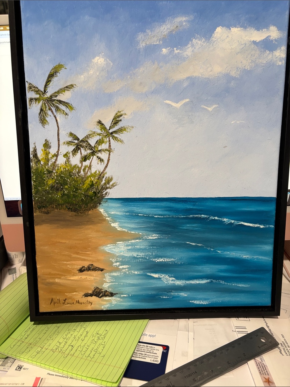 βBlue Skiesβ 14x18β original oil painting